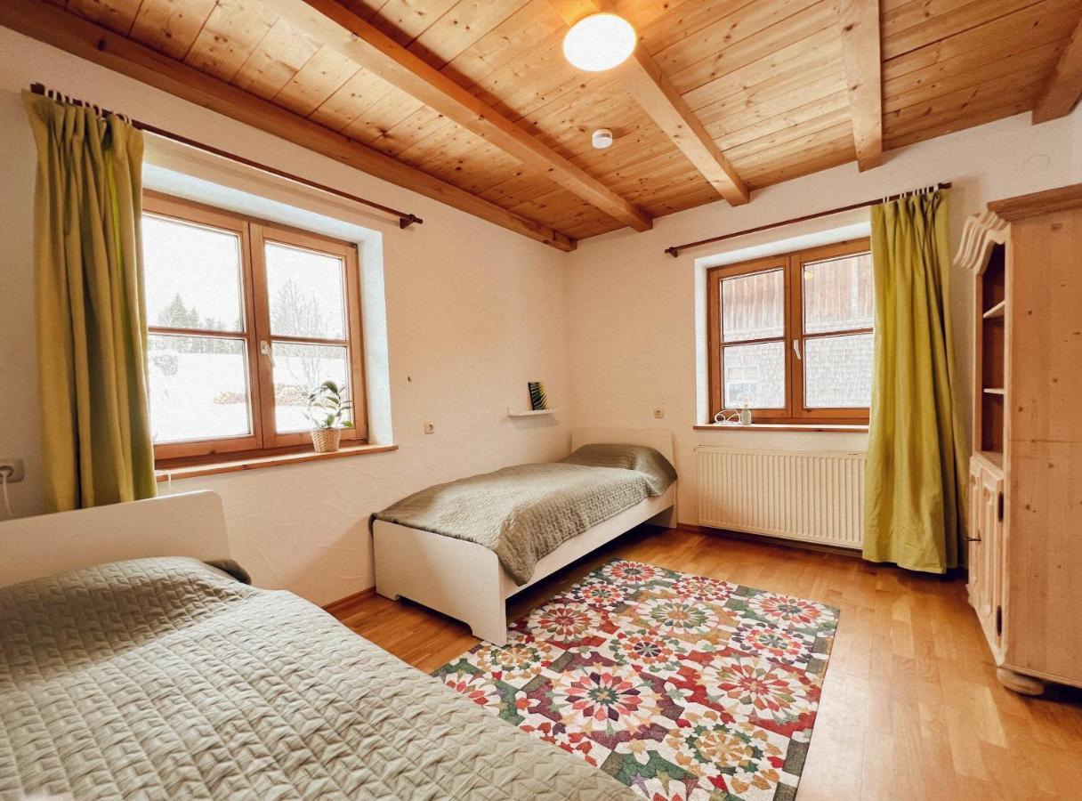 Ferienwohnung Haus Bergblick Rettenberg Exterior foto
