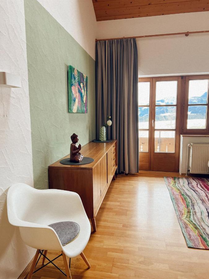 Ferienwohnung Haus Bergblick Rettenberg Exterior foto
